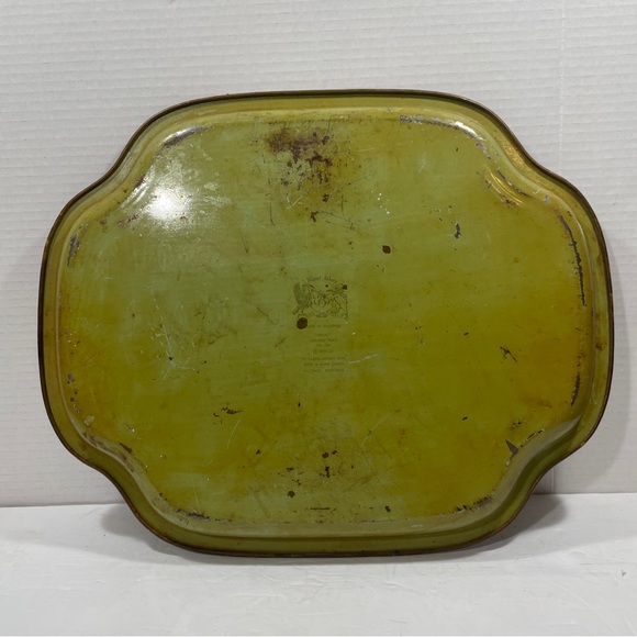 Vintage Baret Ware Metal Serving Tray #124 Regal Windsor Castle Made In England - Picture 8 of 12